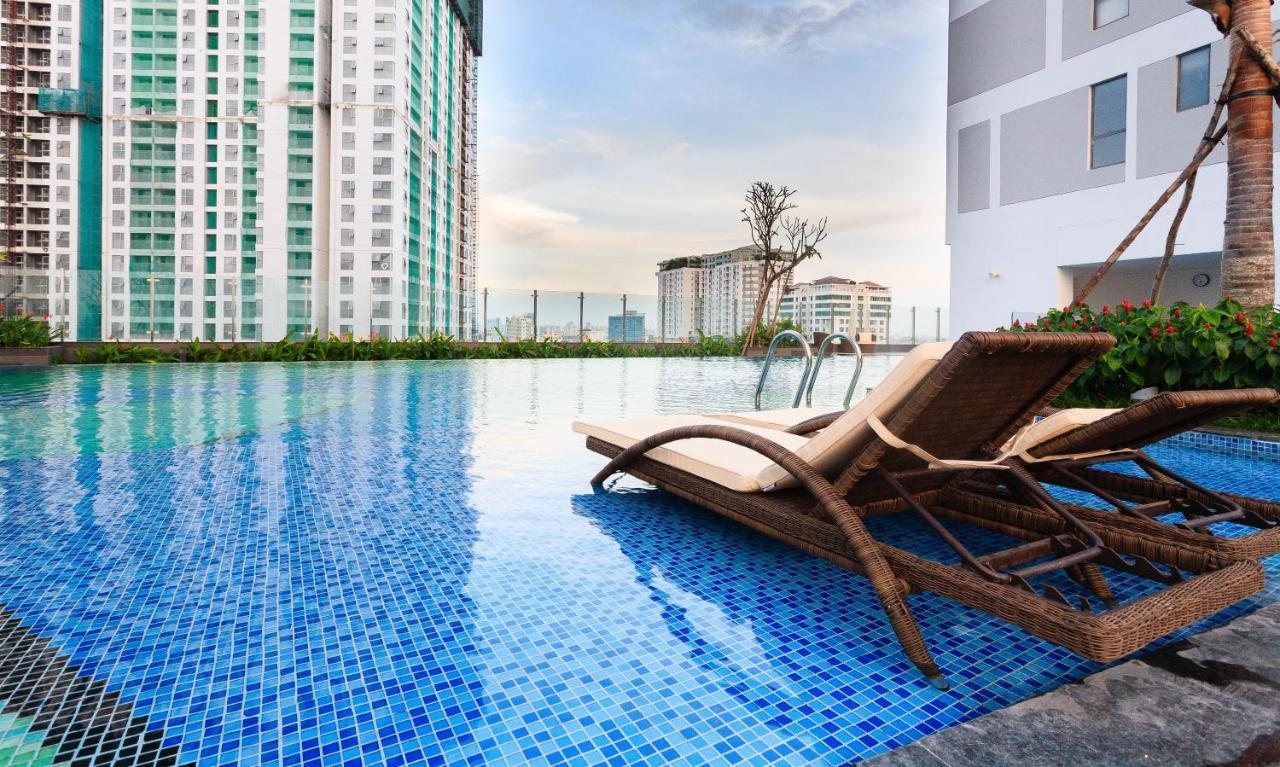 Rivergate Apartment - Gym & Pool Ho Chi Minh-staden Exteriör bild